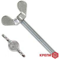 Винт барашковый М 4х12 DIN316 кл пр 4,6